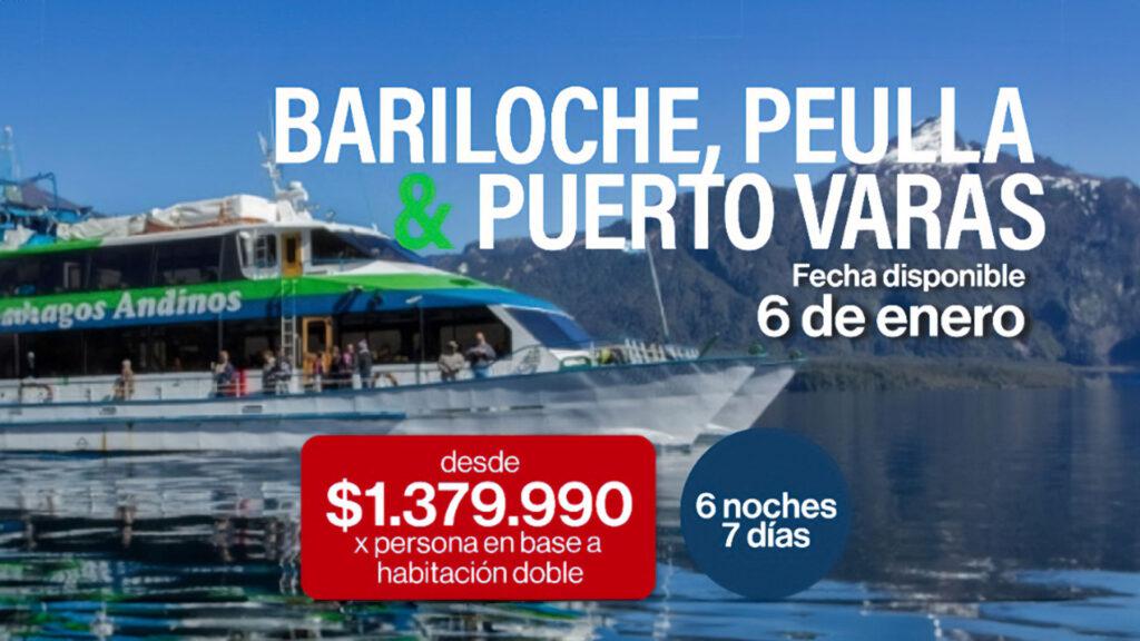 Bariloche, Peulla & Puerto Varas